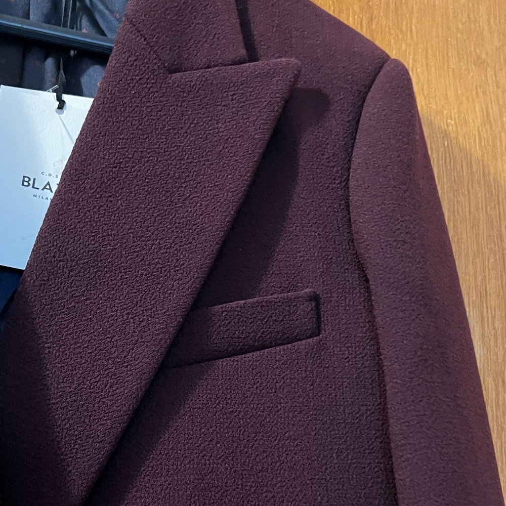 Blaze Milano Wool Jacket Everyday Double-Breasted Blazer Sz US 10 - Picture 8 of 16